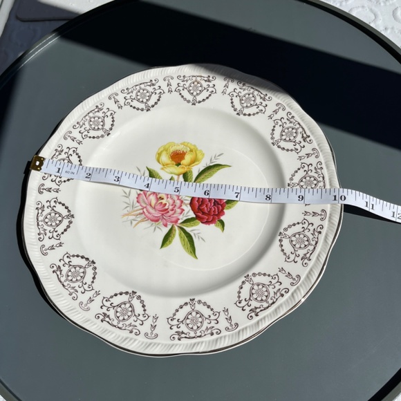 Alfred Meakin "Beauty" dinner plate, 22K gold decorated, vintage. - Picture 9 of 14